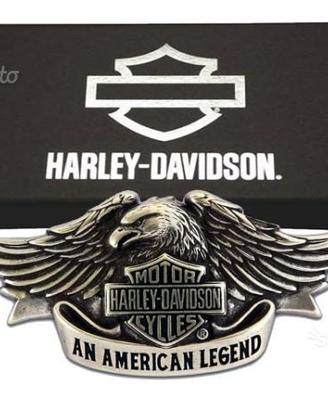 Idea regalo harley davidson fibbia x cintura aquil