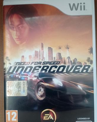 Wii gioco "Need for Speed Undercover"