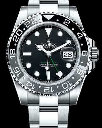 Rolex Gmt Bruce Wayne 126710GRNR NOS pellicolato