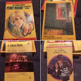 Lotto, stock, set di 24 libri gialli. Italiano 