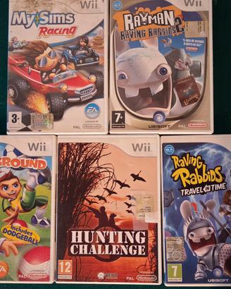  Blocco o singoli  5 Cd  Storici dellaWii Nintendo