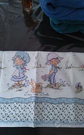 Lenzuolino per culla con disegno di Lucy and Luke