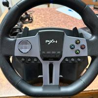 Volante da gaming PXN – Compatibile con PC, PS4.