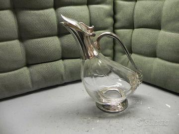 BOTTIGLIA CON DECORAZIONI IN SILVER