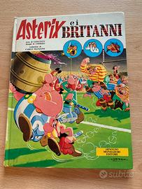Fumetto libro Asterix e i britanni 1976