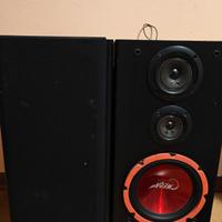 Casse Pioneer stereo sub hi fi 