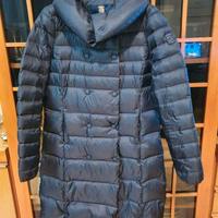 PIUMINO DONNA LUNGO TG. M .. NERO SENZA CAPPUCCIO.