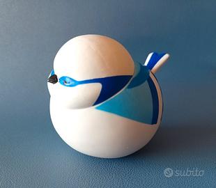 Uccellino Cinciarella Pop Art Toy Stile Kongzoo