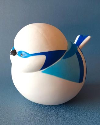 Uccellino Cinciarella Pop Art Toy Stile Kongzoo