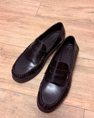 Mocassini Bershka neri unisex 42 UE SMart-casual