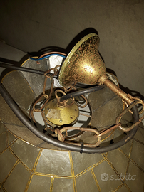 Lampadario in madreperla