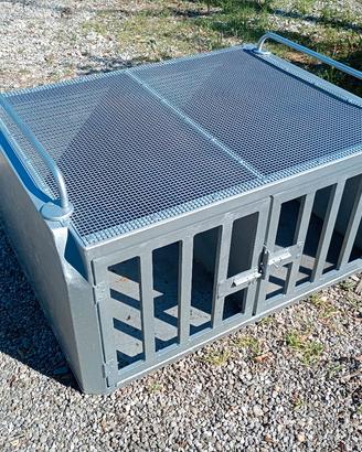 trasportino per cani in alluminio spazioso anche 4