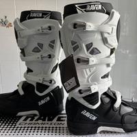 scarpe moto Raven Champion MX Boots  taglia 44