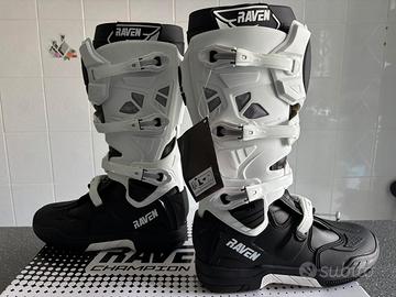 scarpe moto Raven Champion MX Boots  taglia 44