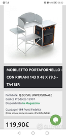 Mobile per esterno o camper