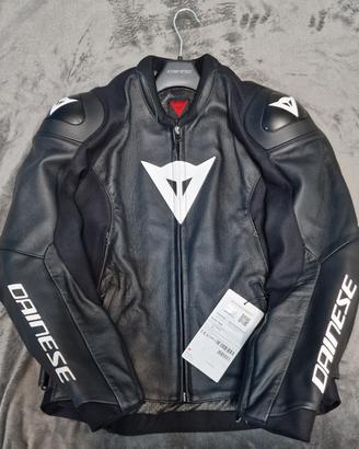 GIACCA DAINESE PELLE TRAFORATA