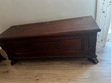 cassapanca in legno