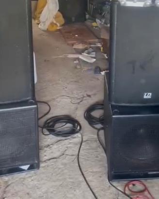 Impianto audio LD System  Singer 4000 watt