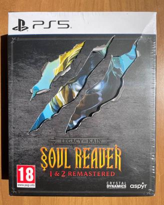 Soul Reaver 1 e 2 Remastered PS5 - NUOVO Sealed