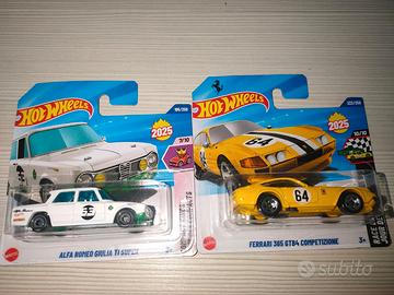 Alfa Romeo Giulia TI Super + Ferrari 365 GTB4