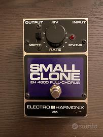 SMALL CLONE EHX, Pedale effetto Chorus