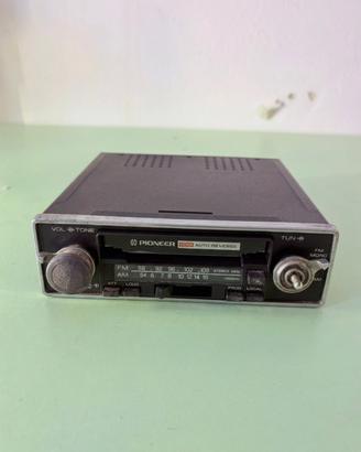 Autoradio  Pioneer cassetta Auto Reverse del 1970