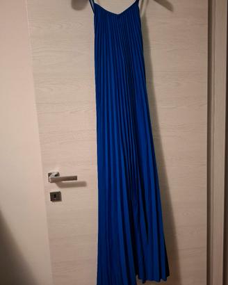Vestito blu elettrico