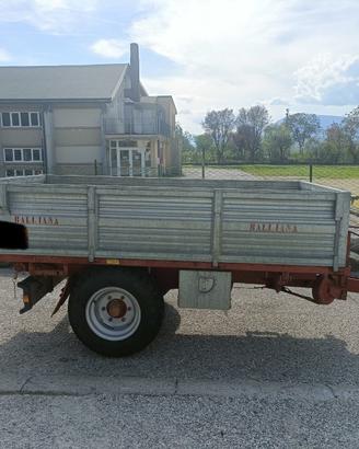 Rimorchio agricolo Bagliana 4000kg-Trilaterale