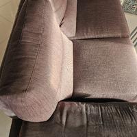 Coppia di divani 3+2 posti, poltrone e sofà