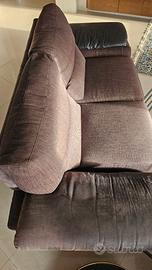 Coppia di divani 3+2 posti, poltrone e sofà