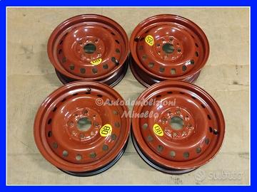 Cerchi in ferro 4,5 x 13 per FIAT Seicento 98-07
