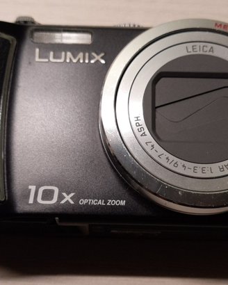 Panasonic DMC-TZ5 10X color nero con LCD guasto