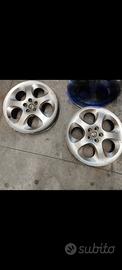 2 cerchi 17 alfa romeo 147-156-GT