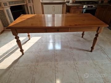 Tavolo in rovere cm.90x200