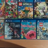 giochi Nintendo switch e PlayStation 4