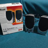 Casse Computer PC Altoparlanti Speaker Trust 2.0