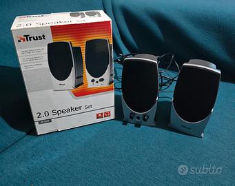 Casse Computer PC Altoparlanti Speaker Trust 2.0