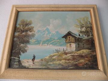 QUADRO OLIO SU TAVOLA