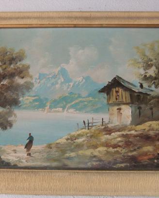 QUADRO OLIO SU TAVOLA