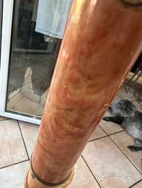 Colonna marmo rosso