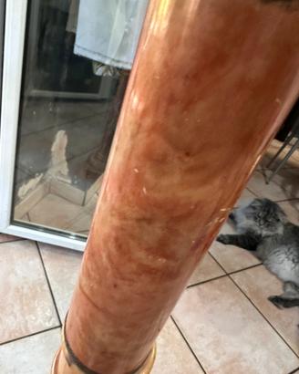 Colonna marmo rosso