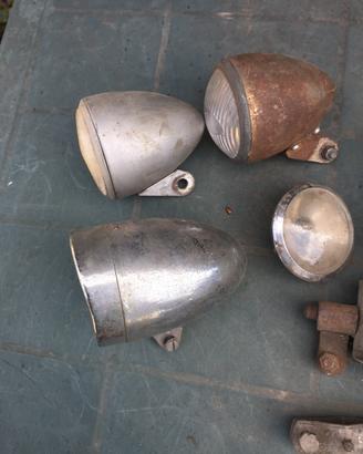 Fanali di epoca per bicicletta