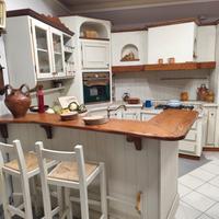 cucina effetto muratura