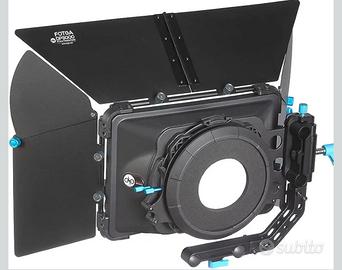 Matte Box Binario fotocamera videocamera
