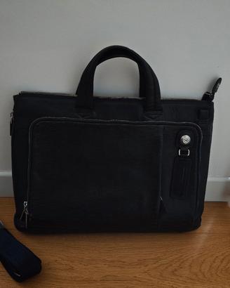 borsa cartella Piquadro vera pelle 