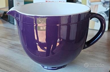 KitchenAid Ciotola Ceramica VIOLA – Come NUOVA (us