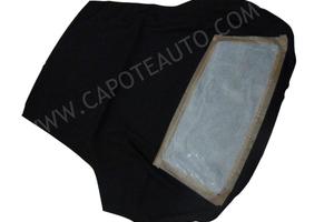 Capote Renault 19 cabrio tessuto originale nero