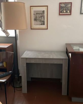 tavolo consolle grigio 40x90 allungabile