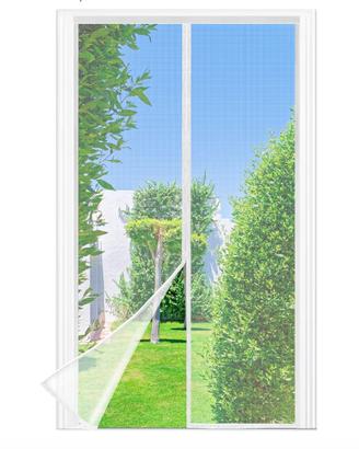 Due zanzariere per porte-finestre 300x110