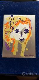 Multiplo d'Arte su lastra di Argento E.Treccani